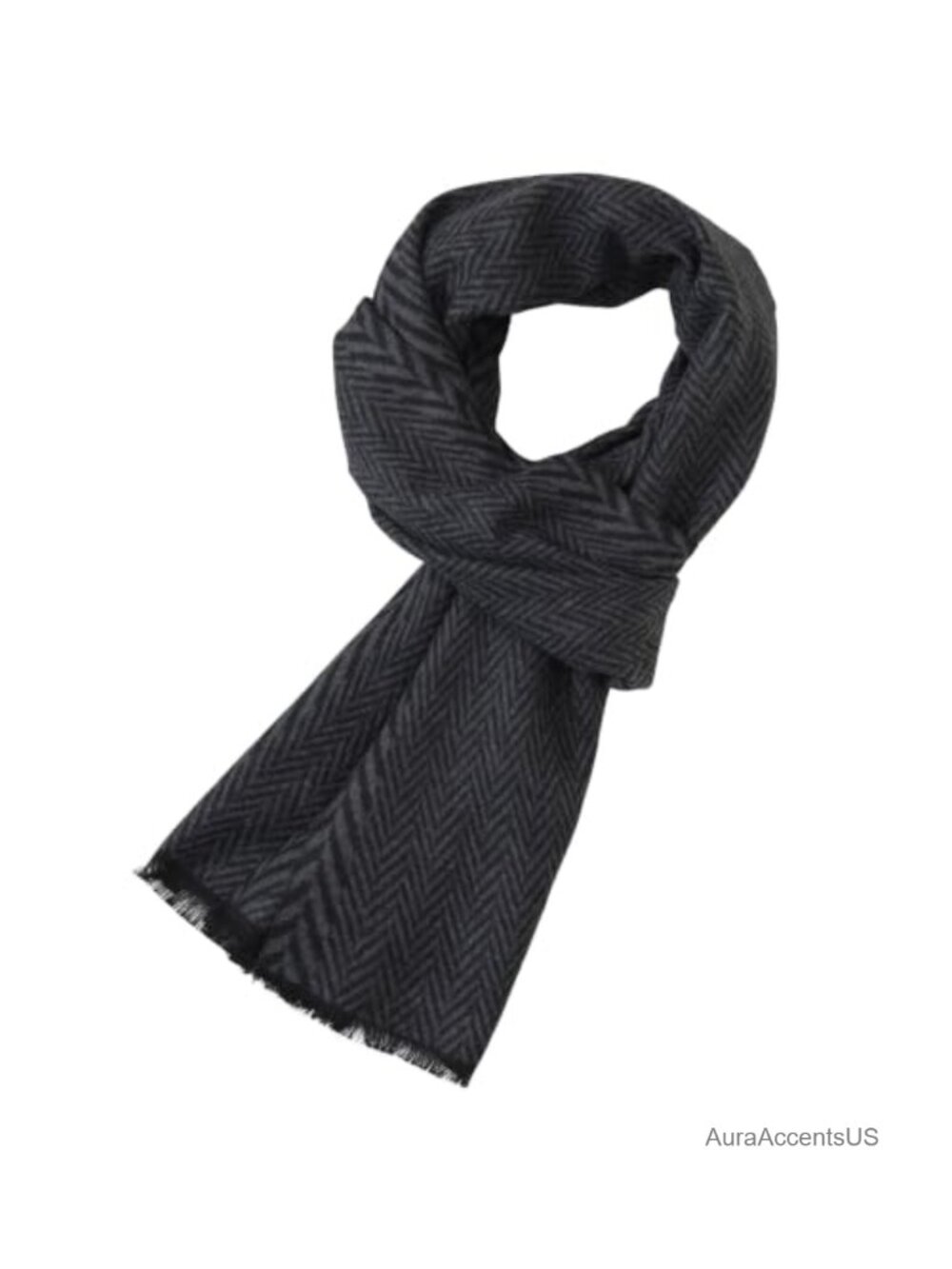 Men's Winter Scarf Ultra Soft Viscose Long Lightweight Cashmere Feel